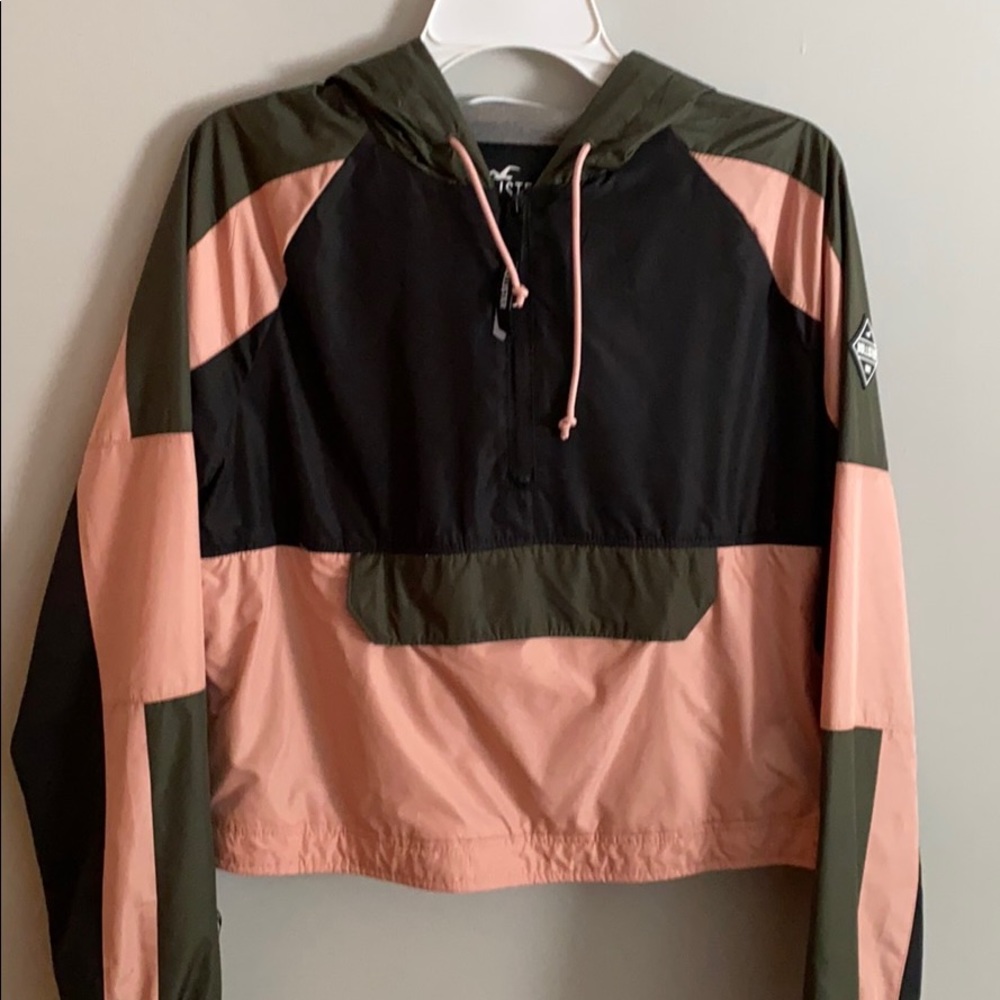 Hollister colorblock windbreaker